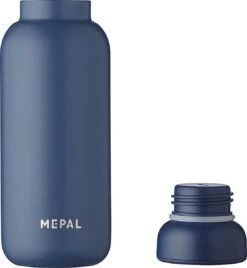 Mepal – Isoleerfles Ellipse 350 Ml – Houdt Je Drankje 9 Uur Warm En 12 Uur Koud – Nordic Denim – Geschikt Voor Bruiswater – Thermosfles – Lekdicht -Mepal 1105x1200 1