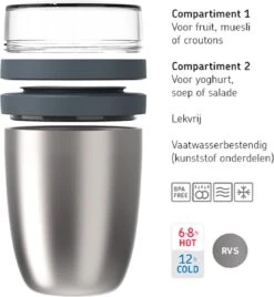 Mepal – Isoleer Lunchpot Ellipse – Houdt Je Eten 6-8 Uur Warm En 12 Uur Koud – Nordic Pink – 2 Compartimenten – Soep Beker To Go – Yoghurt Beker Muesli - Thermos Lunchbox 12 Mepal – Isoleer Lunchpot Ellipse – Houdt Je Eten 6-8 Uur Warm En 12 Uur Koud – Nordic Pink – 2 Compartimenten – Soep Beker To Go – Yoghurt Beker Muesli - Thermos Lunchbox -Mepal 1108x1200 4