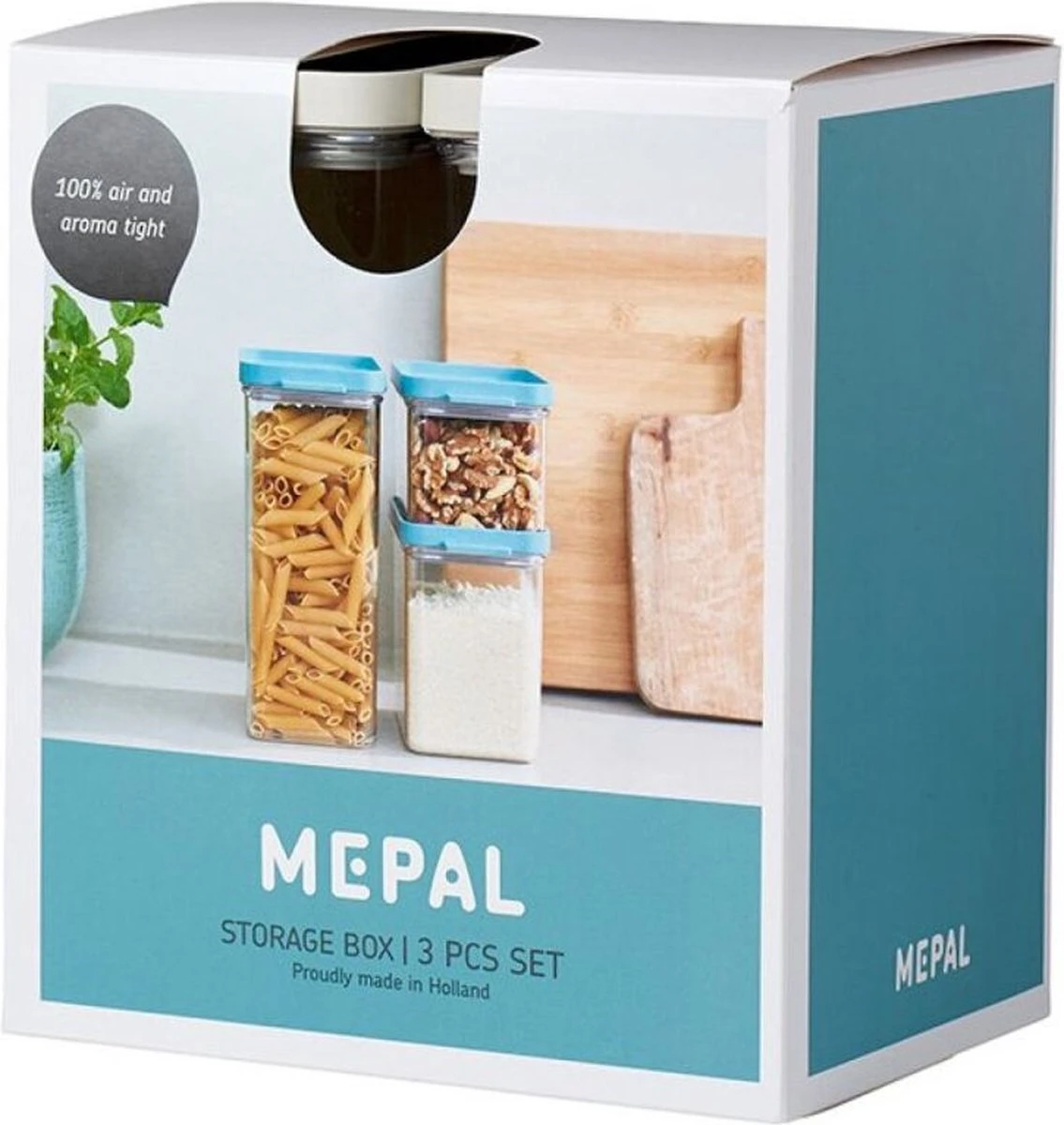 Mepal – Omnia Set Bewaardoos 3-delig – Black – Bewaardozen Voedsel – Makkelijk Stapelbare Voorraadpotten – Lucht En- Aromadicht 9 Mepal – Omnia Set Bewaardoos 3-delig – Black – Bewaardozen Voedsel – Makkelijk Stapelbare Voorraadpotten – Lucht En- Aromadicht - Afbeelding 7