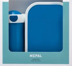 Mepal – Lunchset Campus (sb + Lb) – Schoolbeker En Broodtrommel Voor Kinderen – Blauw – Bento Box - Lekvrij -Mepal 1200x1102