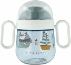 Mepal Mio – Antilekbeker 200 Ml – Gegarandeerd Lekvrij – Sailors Bay – Kan Tegen Een Stootje – Drinkbeker Voor Kinderen – Oefenbeker -Mepal 1200x1104