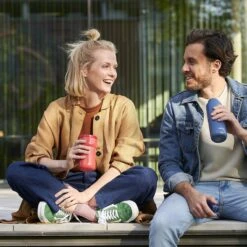 Mepal – Isoleerfles Ellipse 350 Ml – Houdt Je Drankje 9 Uur Warm En 12 Uur Koud – Nordic Denim – Geschikt Voor Bruiswater – Thermosfles – Lekdicht -Mepal 1200x1200 130