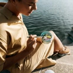 Mepal – Snackpot Ellipse 500 Ml – Praktische Snackbox Voor Onderweg – Nordic Green - Mag In De Magnetron, Vriezer En Vaatwasser. -Mepal 1200x1200 15