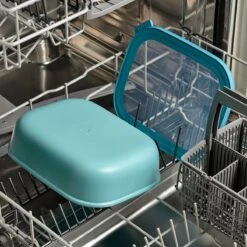 Mepal - Multikom Cirqula Rechthoekig 3-delige Set (500+1000+2000) - Mag In De Vriezer, Magnetron En Vaatwasser – Nordic Black – Meal Prep Bakjes - Bewaardozen Met Deksel -Mepal 1200x1200 19