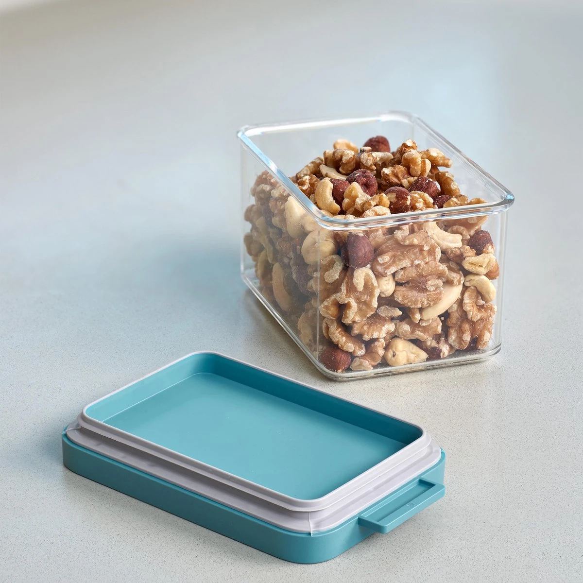 Mepal – Omnia Set Bewaardoos 3-delig – Black – Bewaardozen Voedsel – Makkelijk Stapelbare Voorraadpotten – Lucht En- Aromadicht 10 Mepal – Omnia Set Bewaardoos 3-delig – Black – Bewaardozen Voedsel – Makkelijk Stapelbare Voorraadpotten – Lucht En- Aromadicht - Afbeelding 8