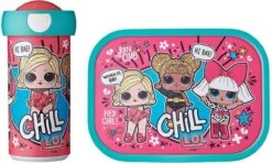 Mepal – Lunchset Campus (sb + Lb) – Schoolbeker En Broodtrommel Voor Kinderen – LOL Surprise– Bento Box - Lekvrij -Mepal 1200x719