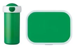 Mepal – Lunchset Campus (sb + Lb) – Schoolbeker En Broodtrommel Voor Kinderen – Groen – Bento Box - Lekvrij -Mepal 1200x775