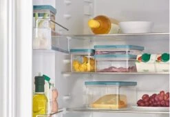 Mepal – Koelkastdoos Omnia Vleeswaren 3-laags – Nordic Green – Vleeswarendoos Koelkast – Vershoudbakjes – Makkelijk Stapelbaar – Houdt Vleeswaren Vers – Lucht En- Aromadicht -Mepal 1200x825 5