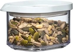 Mepal – Starterset Bewaardoos Modula – 7-delig – Wit – Bewaardozen Voedsel – Voorraaddozen - Stapelbaar -Mepal 1200x858 4