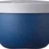 Mepal – Snackpot Ellipse 350 Ml – Praktische Snackbox Voor Onderweg – Nordic Denim - Mag In De Magnetron, Vriezer En Vaatwasser. -Mepal 1200x861