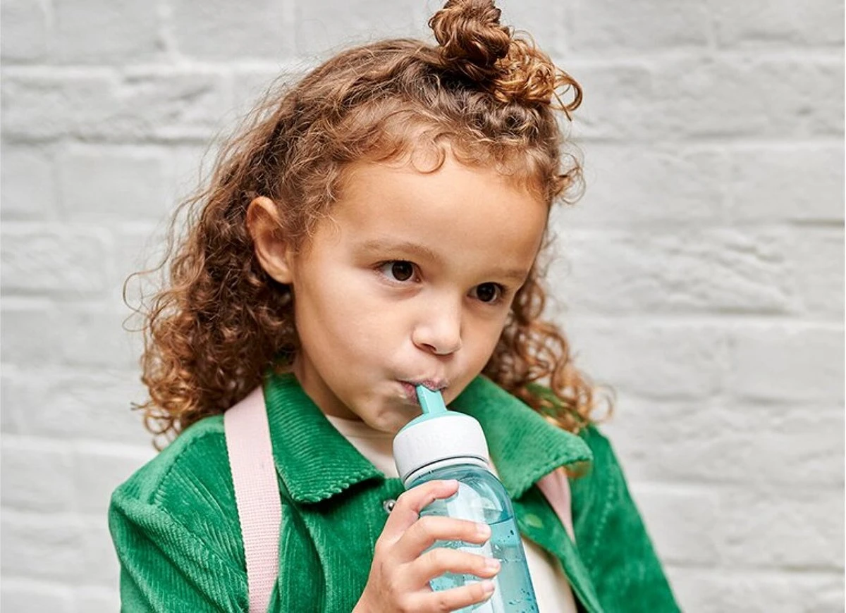 Mepal – Waterfles Flip-up Campus – 500 Ml – Roze – Drinkfles Met Een Rietje – Geschikt Voor Koolzuurhoudende Dranken 7 Mepal – Waterfles Flip-up Campus – 500 Ml – Roze – Drinkfles Met Een Rietje – Geschikt Voor Koolzuurhoudende Dranken - Afbeelding 5