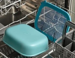 Mepal - Multikom Cirqula Rechthoekig 3-delige Set (500+1000+2000) - Mag In De Vriezer, Magnetron En Vaatwasser – Nordic Black – Meal Prep Bakjes - Bewaardozen Met Deksel -Mepal 1200x938 2