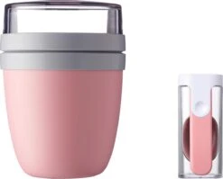 Mepal - Lunchpot + Vouwlepel Ellipse - Nordic Pink - Yoghurtbeker Met Lepel - Muesli Beker To Go - Geschikt Voor Vriezer, Magnetron En Vaatwasser. 11 Mepal - Lunchpot + Vouwlepel Ellipse - Nordic Pink - Yoghurtbeker Met Lepel - Muesli Beker To Go - Geschikt Voor Vriezer, Magnetron En Vaatwasser. -Mepal 1200x966