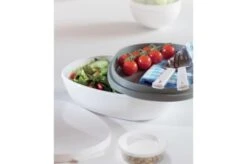 Mepal Lunchbox Ellipse Duo Wit -Mepal 21763 mepal lunchbox ellipse duo wit