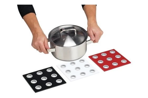 Mepal Onderzetter Domino Zwart 4 Mepal Onderzetter Domino Zwart - Afbeelding 2