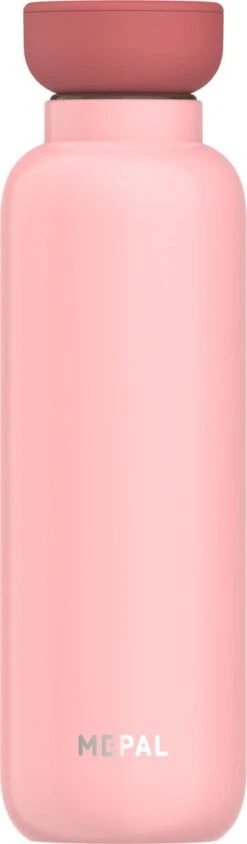 Mepal – Isoleerfles Ellipse 500 Ml – Houdt Je Drankje 12 Uur Warm En 24 Uur Koud – Nordic Pink – Geschikt Voor Bruiswater – Thermosfles – Lekdicht -Mepal 351x1200 1