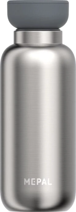 Mepal – Isoleerfles Ellipse 350 Ml – Houdt Je Drankje 9 Uur Warm En 12 Uur Koud – Natural Brushed – Geschikt Voor Bruiswater – Thermosfles – Lekdicht -Mepal 430x1200 4