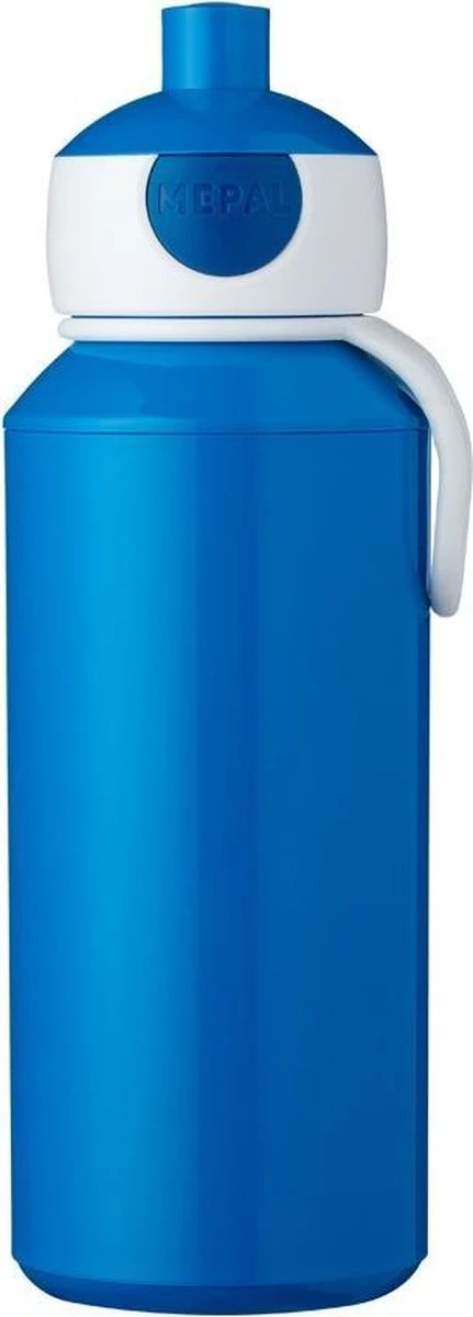 Mepal Campus Pop-Up Drinkfles 400 Ml - Blauw 3 Mepal Campus Pop-Up Drinkfles 400 Ml - Blauw