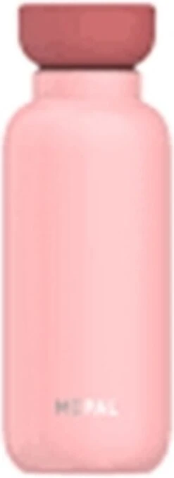 Mepal – Isoleerfles Ellipse 350 Ml – Houdt Je Drankje 9 Uur Warm En 12 Uur Koud – Nordic Pink – Geschikt Voor Bruiswater – Thermosfles – Lekdicht -Mepal 437x1200 1