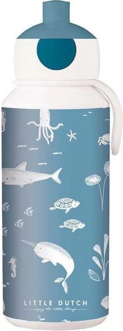 Mepal Drinkfles Pop-up Campus 400 Ml - Ocean -Mepal 447x1200