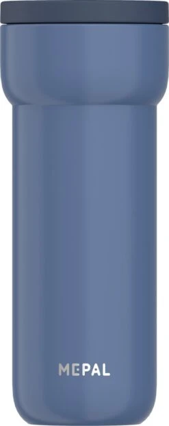 Mepal Isoleerbeker Ellipse 475 Ml – Houdt Je Drankje 6 Uur Warm En 10 Uur Koud – Nordic Denim – Koffiebeker To Go – Lekdicht – Thermosbeker -Mepal 477x1200