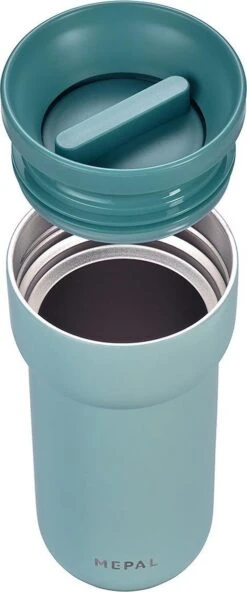 Mepal Isoleerbeker Ellipse 375 Ml – Houdt Je Drankje 4 Uur Warm En 8 Uur Koud – Nordic Green – Koffiebeker To Go – Lekdicht – Thermosbeker -Mepal 501x1200
