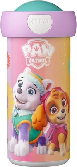 Paw Patrol Girls Voordeelset Lunchbox & Schoolbeker - Mepal Broodtrommel & Drinkbeker - -Mepal 555x1200