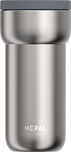 Mepal Isoleerbeker Ellipse 375 Ml – Houdt Je Drankje 4 Uur Warm En 8 Uur Koud – Natural Brushed – Koffiebeker To Go – Lekdicht – Thermosbeker -Mepal 564x1200 1