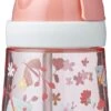 Mepal Mio – Rietjesbeker 300 Ml – Gegarandeerd Lekvrij – Flowers & Butterflies – Ideaal Voor Onderweg – Drinkbeker Kinderen -Mepal 585x1200