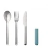 Mepal Bestekset Bloom 3-delig Groen -Mepal 69928 mepal bestekset bloom 3 delig