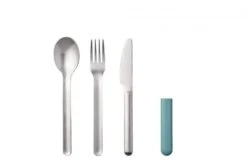 Mepal Bestekset Bloom 3-delig Groen