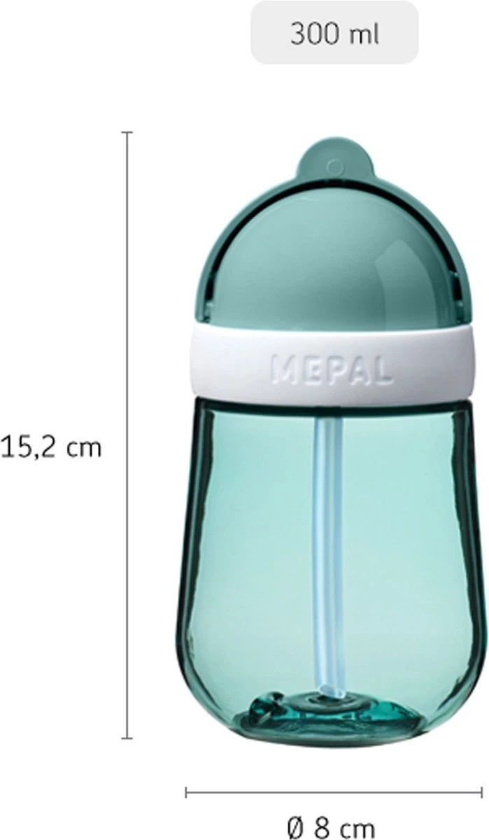 Mepal Mio – Rietjesbeker 300 Ml – Gegarandeerd Lekvrij – Sailors Bay – Ideaal Voor Onderweg – Drinkbeker Kinderen 8 Mepal Mio – Rietjesbeker 300 Ml – Gegarandeerd Lekvrij – Sailors Bay – Ideaal Voor Onderweg – Drinkbeker Kinderen - Afbeelding 6