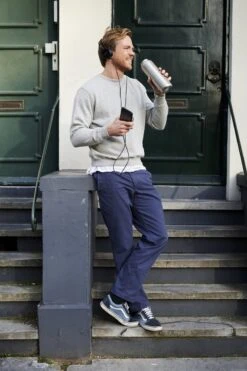 Mepal – Isoleerfles Ellipse 900 Ml – Houdt Je Drankje 12 Uur Warm En 24 Uur Koud – Natural Brushed – Geschikt Voor Bruiswater – Thermosfles – Lekdicht -Mepal 798x1200 30