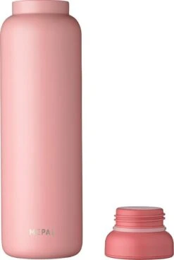 Mepal – Isoleerfles Ellipse 900 Ml – Houdt Je Drankje 12 Uur Warm En 24 Uur Koud – Nordic Pink – Geschikt Voor Bruiswater – Thermosfles – Lekdicht -Mepal 805x1200