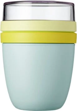 Mepal – Limited Edition Lunchpot Ellipse – Praktische Muesli Beker To Go – Lemon Vibe – Geschikt Voor Vriezer, Magnetron En Vaatwasser- Onbeperkt Genieten -Mepal 832x1200