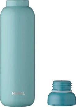 Mepal – Isoleerfles Ellipse 500 Ml – Houdt Je Drankje 12 Uur Warm En 24 Uur Koud – Nordic Green – Geschikt Voor Bruiswater – Thermosfles – Lekdicht -Mepal 855x1200