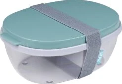 Mepal Saladbox Ellipse Groen 22,5 X 17,5 X 9,5 Cm