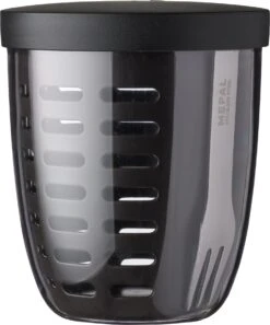 Mepal Fruit & Veggie Pot Ellipse Zwart D 10,7 H 12,7 Cm