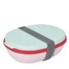 Mepal Lunchbox Ellipse Duo Vibe Roze -Mepal 90115 mepal lunchbox ellipse duo vibe