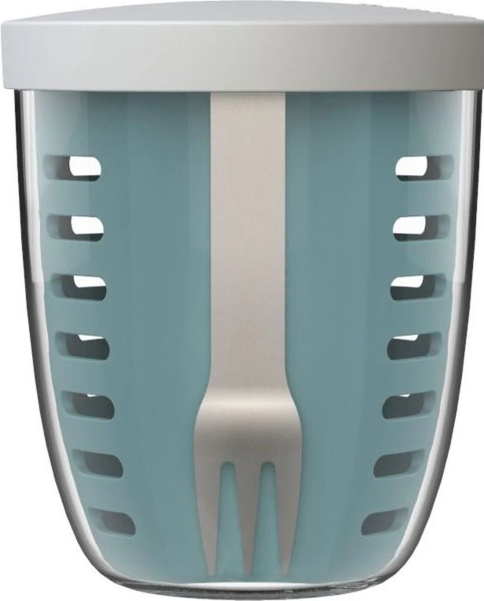 Mepal – Fruit-& Veggie Pot Ellipse – Fruitbox Voor Onderweg - Nordic Green – Voorzien Van Vergietje En RVS Vorkje 12 Mepal – Fruit-& Veggie Pot Ellipse – Fruitbox Voor Onderweg - Nordic Green – Voorzien Van Vergietje En RVS Vorkje - Afbeelding 10